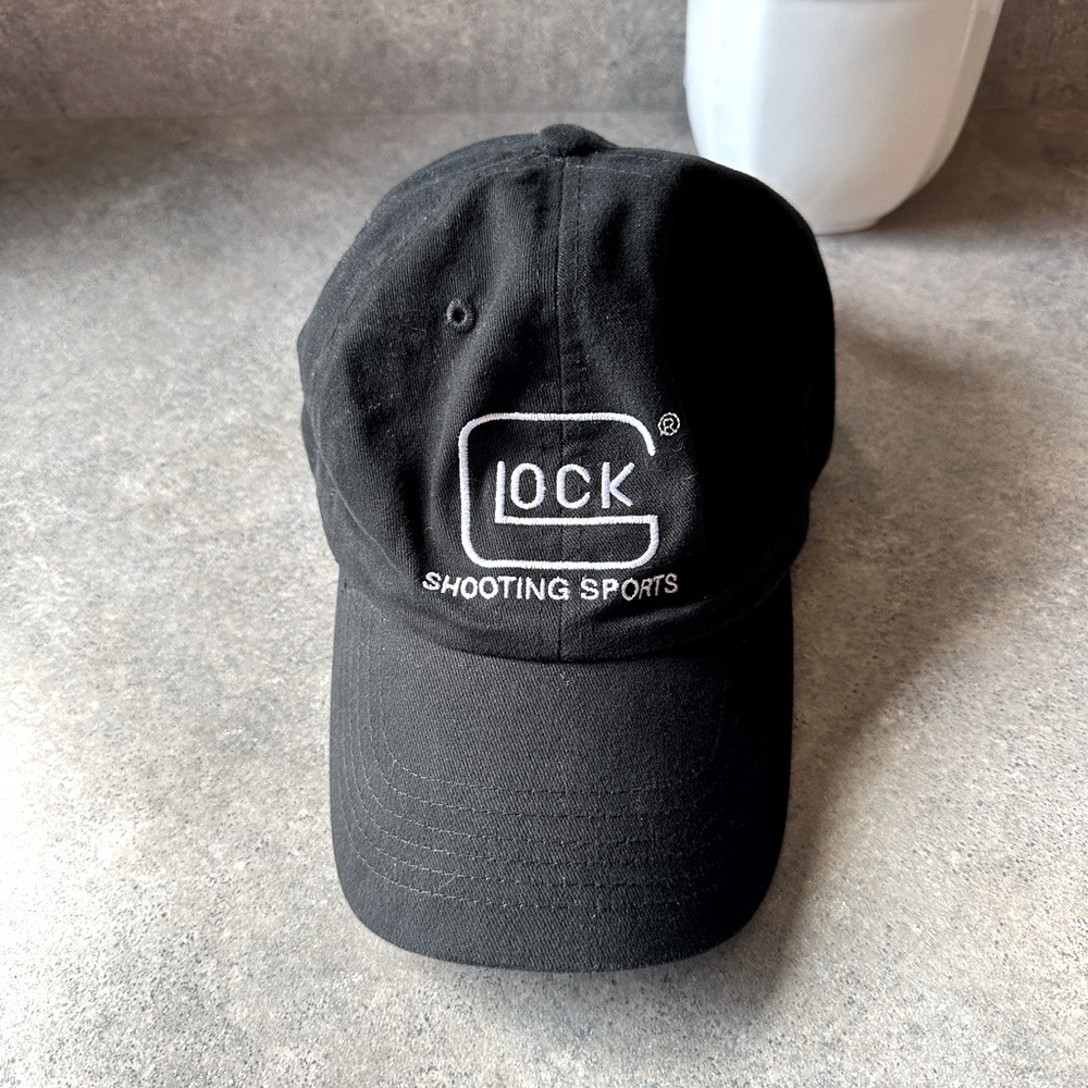 Glock Shooting Sports Strapback Black Baseball Cap Adjustable Hat‎